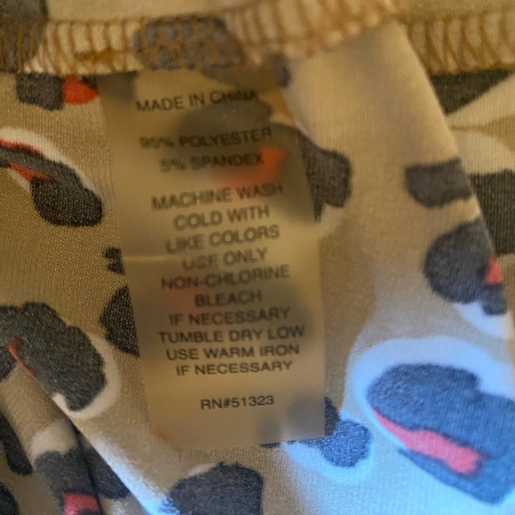 Chaus New York Leopard Print Tunic Top, Size L - Picture 4 of 6